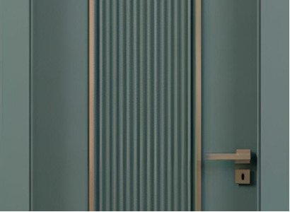 Grüne Wohnungstür Designer Innentür Edle Haustüren Sicherheitstür