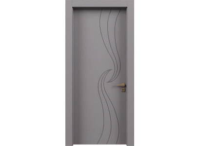 Exklusive Graue Innentür Designer Einzeltür Hochwertige Hoteltüren
