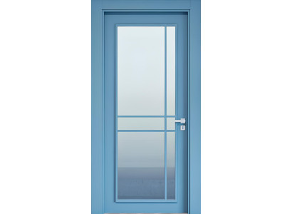 Exklusive Blaue Innentür Designer Glastür Haustüren Wohnungstüren