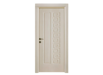 Designer Beige Wohnungstür Elegante Sicherheitstüren Kompletttür