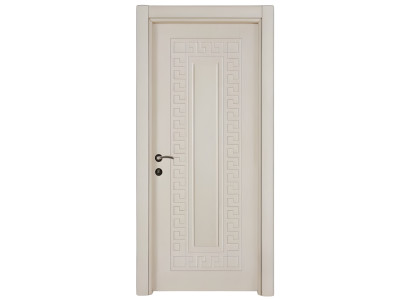 Moderne Beige Wohnungstür PVC-Beschichtung Hochwertige Hoteltüren