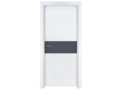 Weiß-Graue Einzeltür Designer Kompletttür Haustüren Sicherheitstür