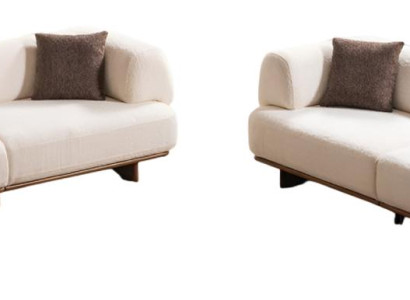 Stilvolles Wohnzimmer Sofa-Set Exklusiver 3-Sitzer Polstercouchen