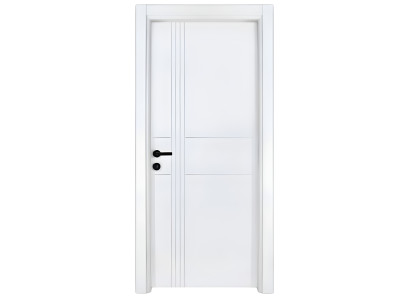 Weiße PVC-Tür Designer Holztüren Edle Haustüren Wohnungstüren