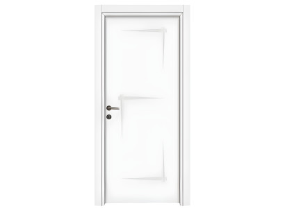 Weiße Kompletttür Elegante Wohnungstüren Hochwertige Haustüren