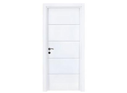 Weiße Holzwerktür Edle Holztür Elegante Wohnungstüren Innentüren