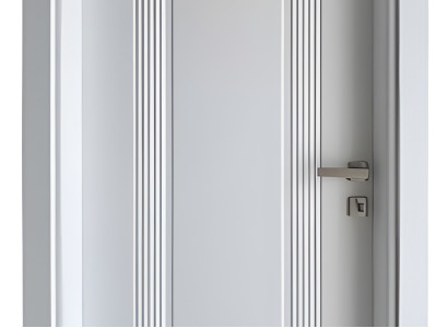 Exklusive Innentür Designer Weiße PVC-Holztür Sicherheitstüren