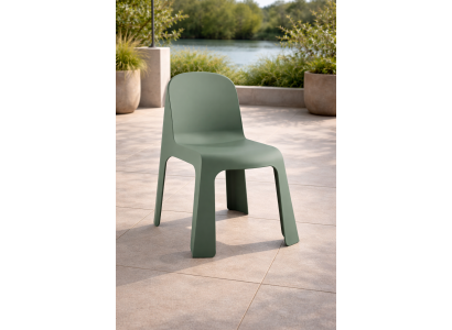 Grüner Terrassenstuhl Designer Gartenstühle Ferienhaus Stühle