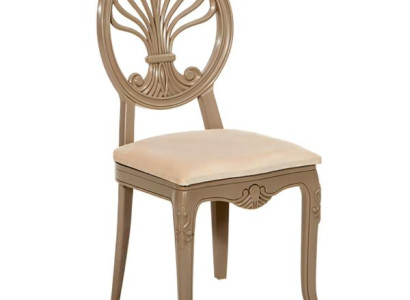 Stuhl mit Rückenlehne und Polstersitz für Esszimmer & Wohnzimmer