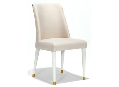 Weißer Carbon-Stuhl mit Rückenlehne Esszimmerstuhl Terrassenstuhl