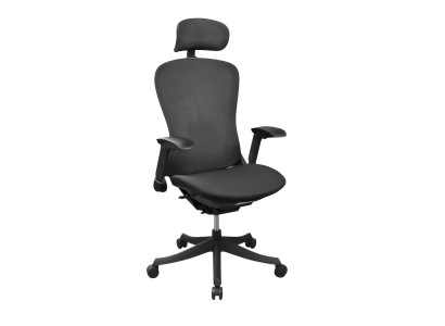 Schwarzer Bürostuhl Designer Ergonomischer Drehstuhl Büro Möbel