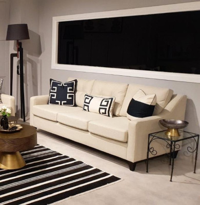 3-Sitzer Sofa in Beige – Komfortabel und Stilvoll für Ihr Wohnzimmer