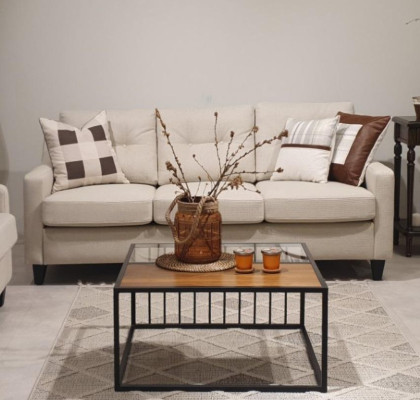 3-Sitzer Sofa in Beige – Komfortabel und Stilvoll für Ihr Wohnzimmer