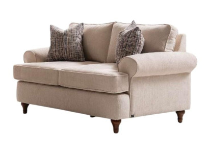 : Beiges 2-Sitzer Sofa – Modern und Komfortabel für Ihr Zuhause