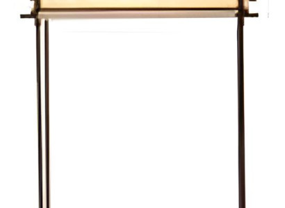 Stilvolle Beige Stehlampe Moderner Lampenschirm Designer Beleuchtung