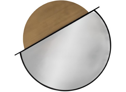 Moderner Wandspiegel Stilvoller Metallrahmen Schlafzimmer Spiegel