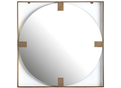 Stilvoller Schlafzimmer Rundspiegel Designer Glasspiegel Einrichtung