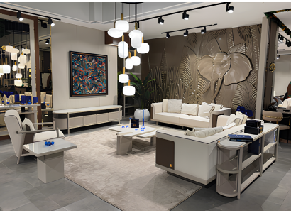 Weißes großes Wohnzimmer-Set 3-Sitzer-Sofa Sessel Couchtisch TV-Möbel