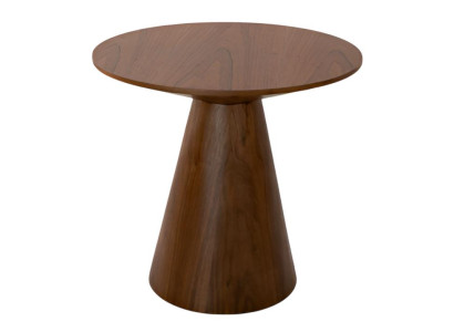 Brauner Holzbeistelltisch – Runder Tisch für Ihr Wohnzimmer und Designermöbel