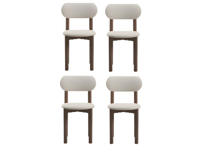 Weißer Esszimmerstuhl – Weicher Stuhl und Stuhlset für Ihr Esszimmer