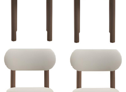 Weißer Esszimmerstuhl – Weicher Stuhl und Stuhlset für Ihr Esszimmer