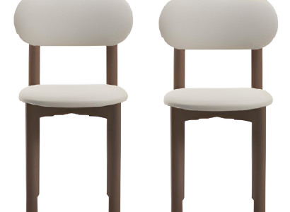 Stuhlset – Moderner Weißer Esszimmerstuhl und Holzstuhl für Esszimmer und Küche