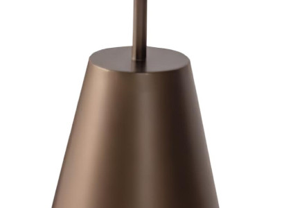 Exklusiver Transparenter Beistelltisch Designer Kegelfuß Tische