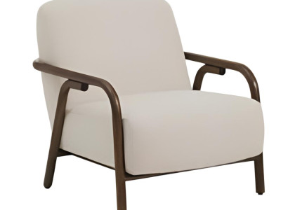 Weißer Sessel – Weicher Stoffsessel für Ihr Wohnzimmer und Polstermöbel