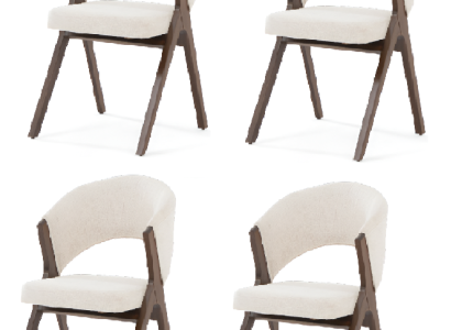 Beiges Stuhlset – Weicher Esszimmerstuhl und Küchenstuhl für Ihr Zuhause