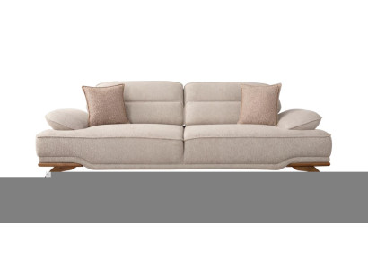 Modernes Beiges 3-Sitzer Sofa – Weiches Sofa für Ihr Wohnzimmer