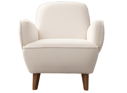 Beiger Stoffsessel Moderner Sessel Wohnzimmermöbel Sessel für zu Hause