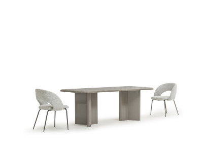 Esszimmer Set 5 tlg mit Esstisch und vier bequemen Stühlen