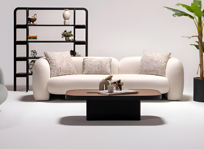 Stilvolle Sofagarnitur Designer Couchen Luxuriöse Lehnsessel 3tlg