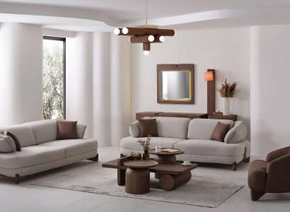 2 Sofas im modernen Design, elegant & komfortabel für Ihr Wohnzimmer