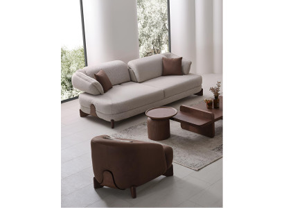 Sofa und Sessel im modernen Design, komfortabel und stilvoll Hochwertig Möbel