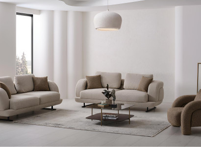 Sofa und Sessel im modernen Design  komfortabel und stilvoll Möbel luxuriöse