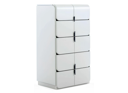 Stilvolle Weiße Kommode Designer Schlafzimmer Anrichte Holzmöbel