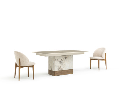 Elegantes Esszimmer-Set – Esstisch mit 2 Stühlen für Ihr Zuhause