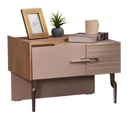 Nachttisch mit Schubladen im modernen Stil für das Schlafzimmer