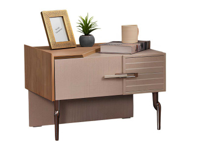 Nachttisch mit Schubladen im modernen Stil für das Schlafzimmer