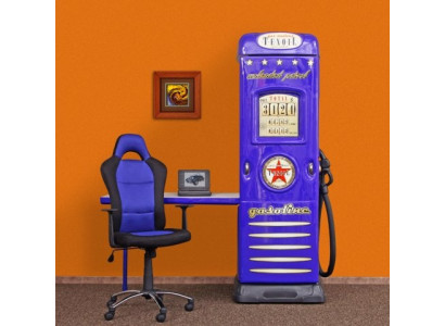 Roter Kleiderschrank Kinderzimmer Möbel Tankstelle Designer Holzschrank