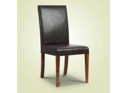 LEHNSTUHL STUHL SESSEL LEDER TEXTIL STOFF STÜHLE ECHTES HOLZ NEU PLASKIE 108