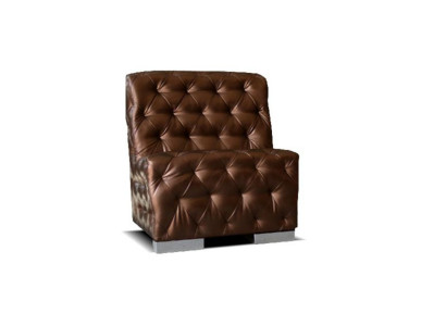 Garten Chesterfield-Sessel aus Leder in modernem Design