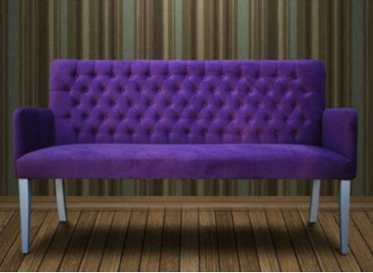 Chesterfield Sofa Bank Couch Sitzbank Wartezimmer Wohnzimmer Büro PRESTON125