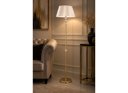 Stehlampe Standlampe Stand Luxus Leuchten Lampen Lampe Gold Art déco neu