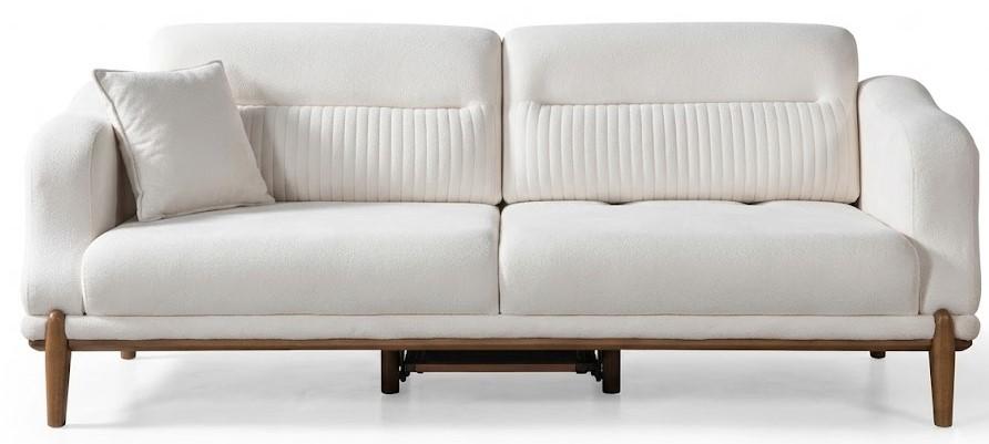 Luxus Sofa Weiß Polster Couch Modernes Wohnzimmer Komfort Möbel