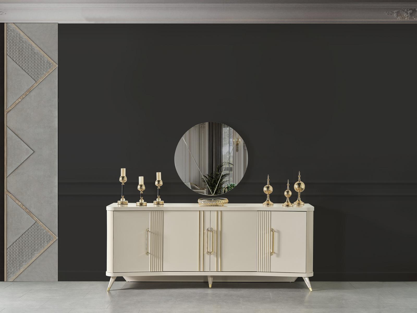 xxl kommode sideboard holz kommoden schränke beige luxus einrichtung