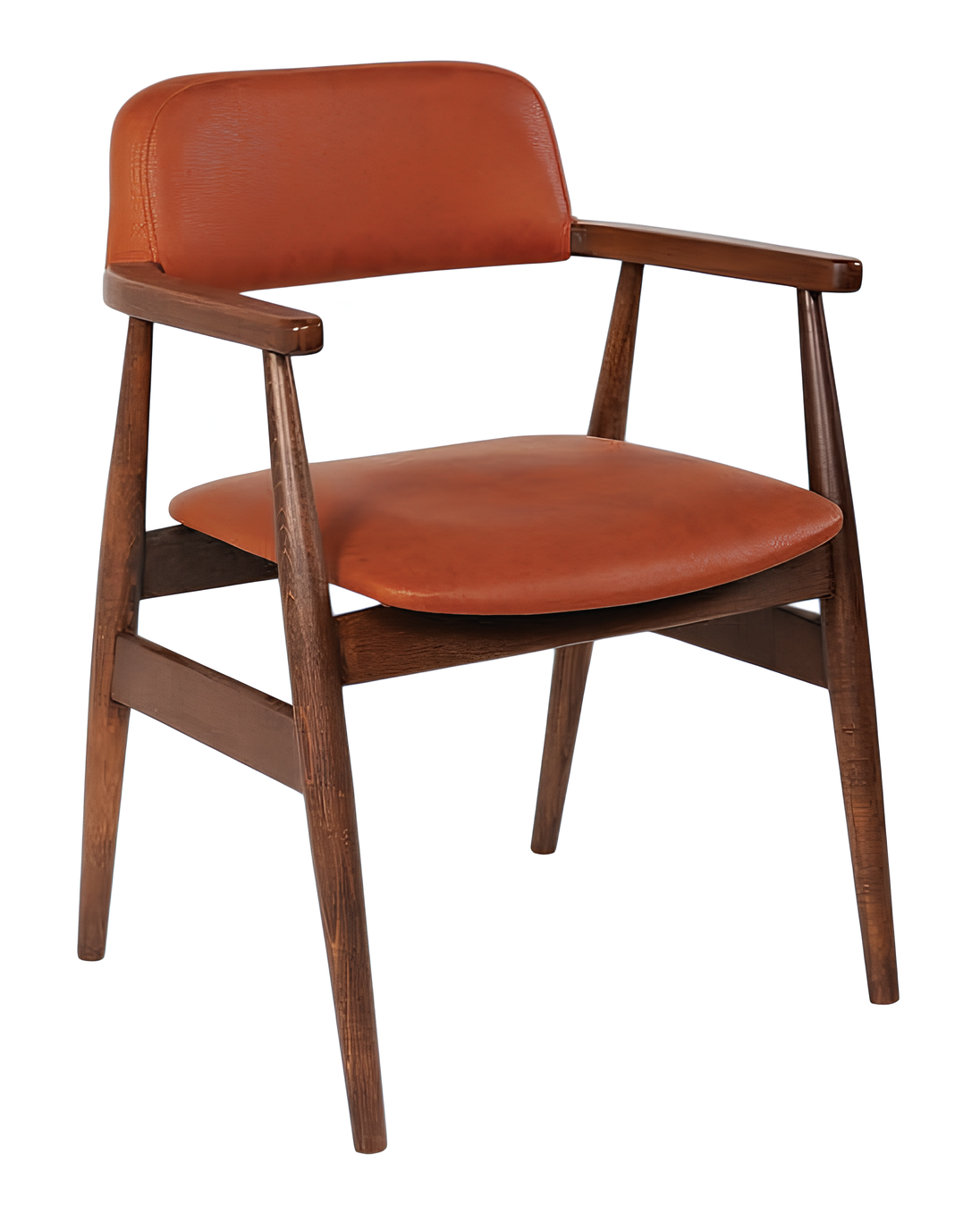 Brauner Esszimmerstuhl Designer Textil Sitzstühle Armlehnenstühle