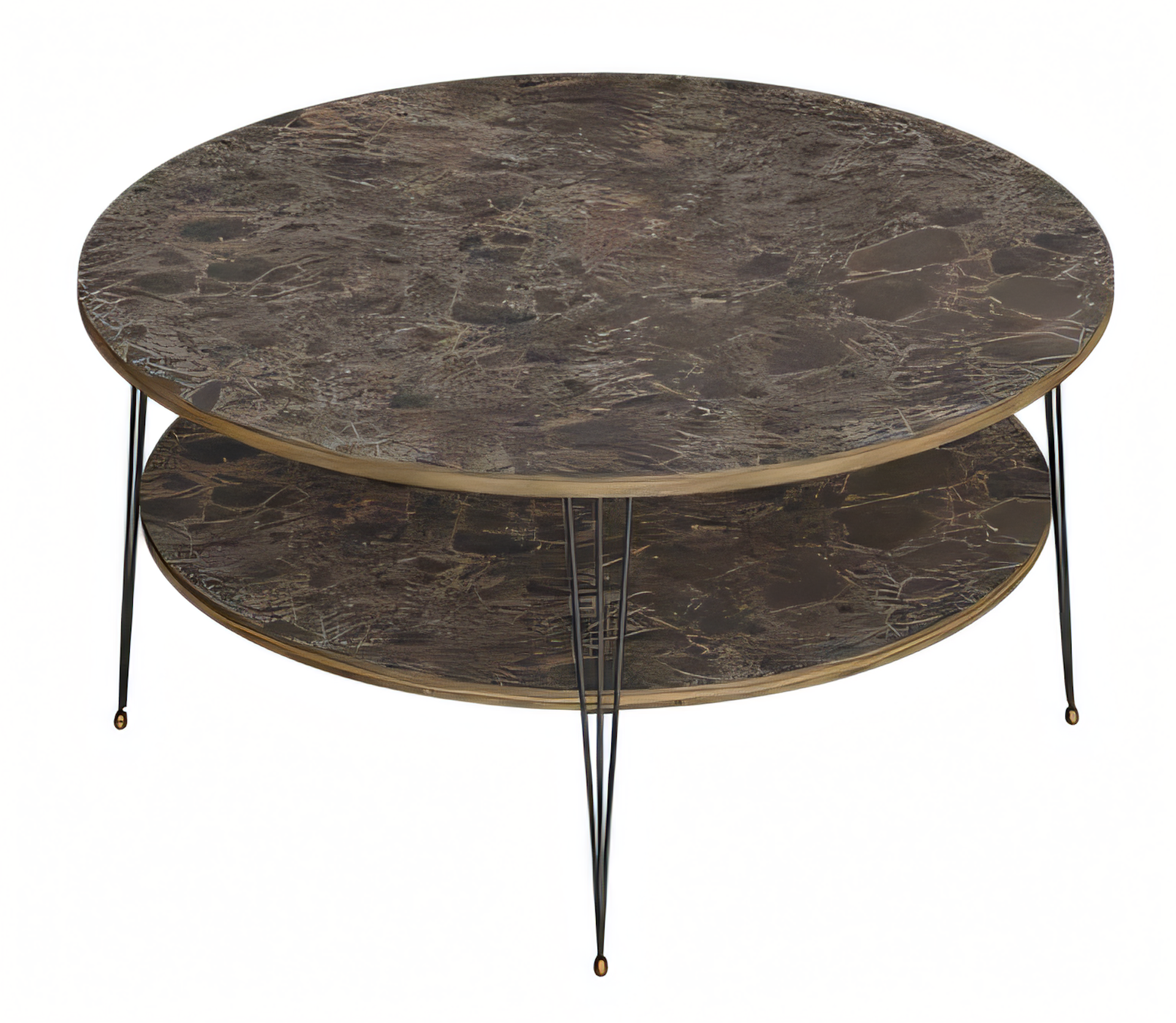 Couchtisch aus Holz in Braun im eleganten Design