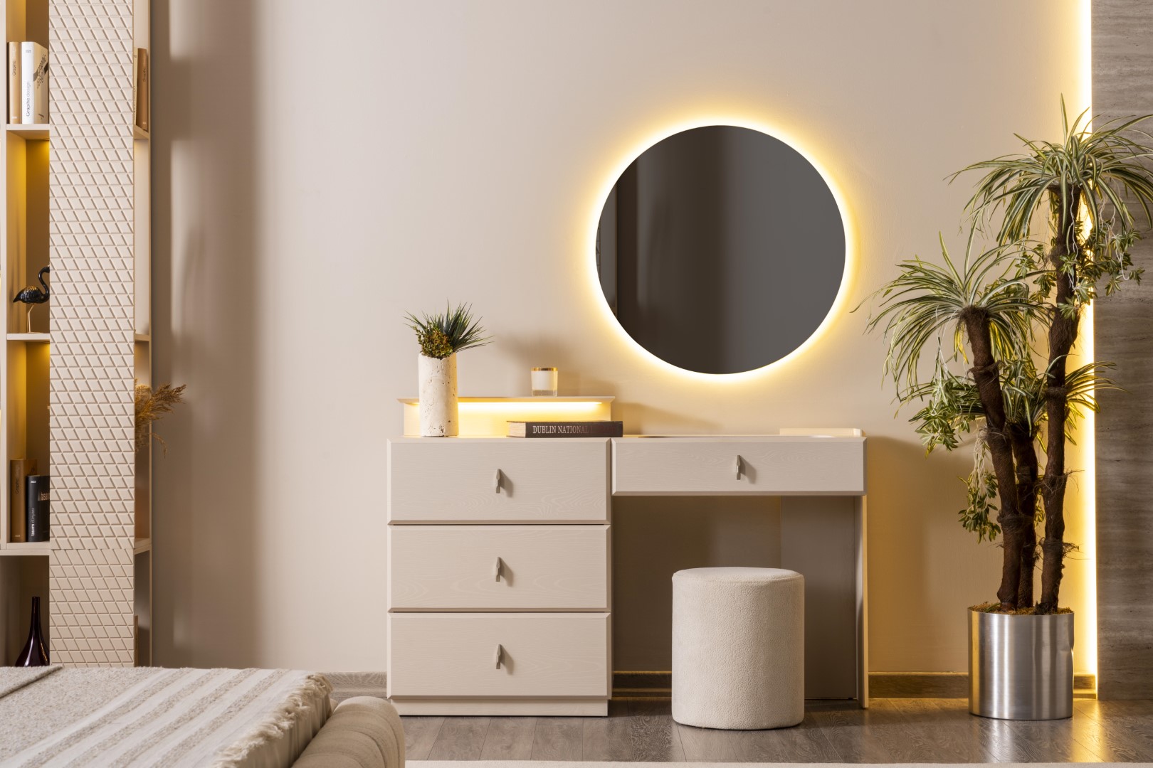 Schminktisch Eine praktische Lösung für Ihr Schlafzimmer  mit modernem Design.